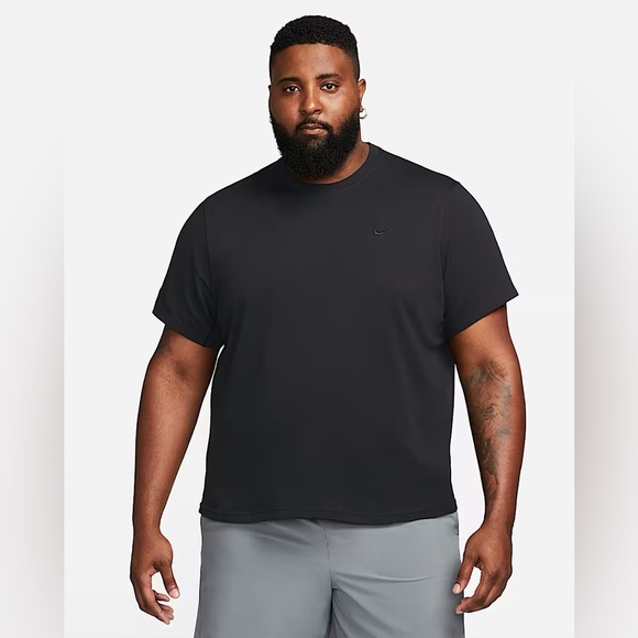Nike Primary Men's Dri-FIT Short-Sleeve Versatile Top Size XXL Tall Black - Picture 1 of 11